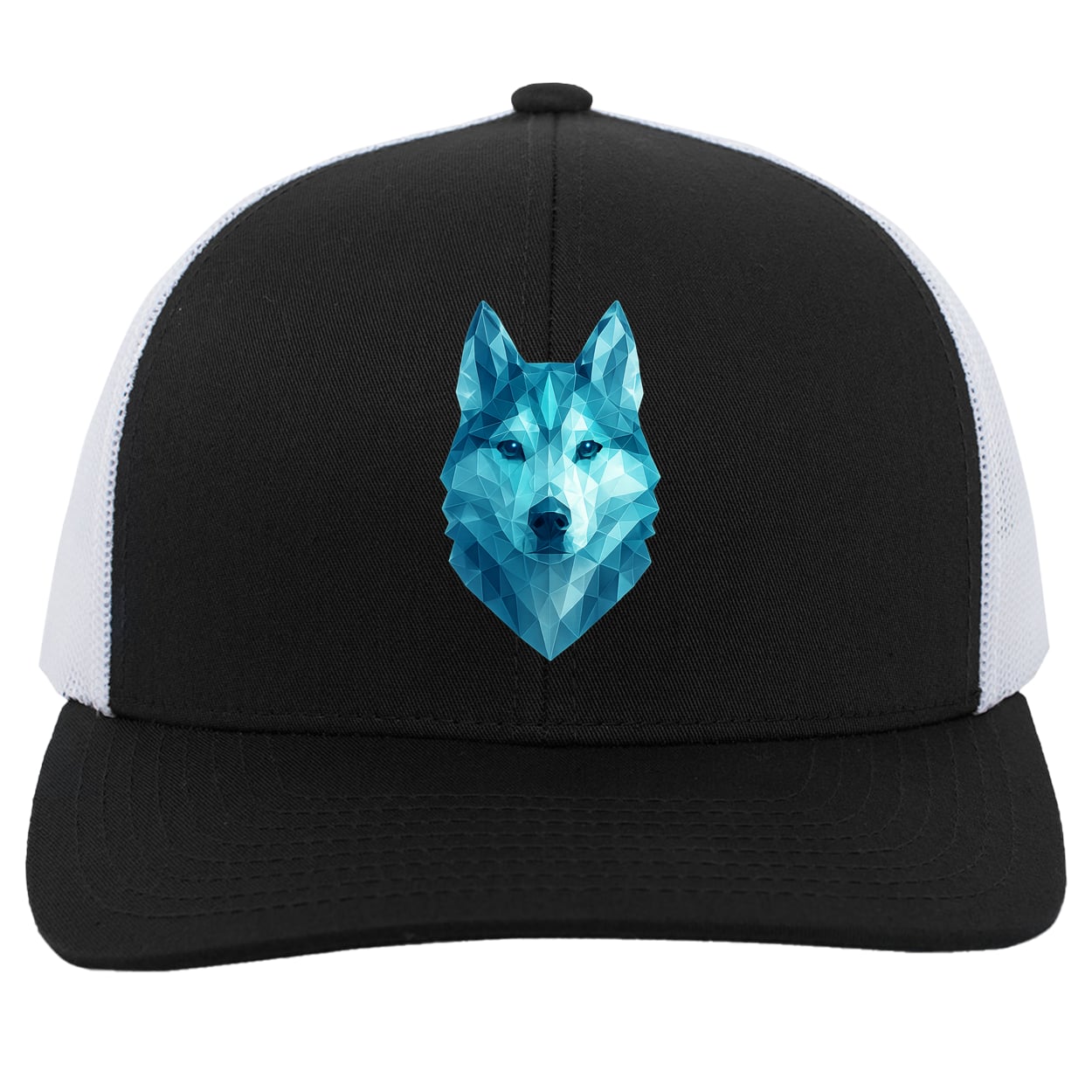 104C Trucker Snap Back - Black/White