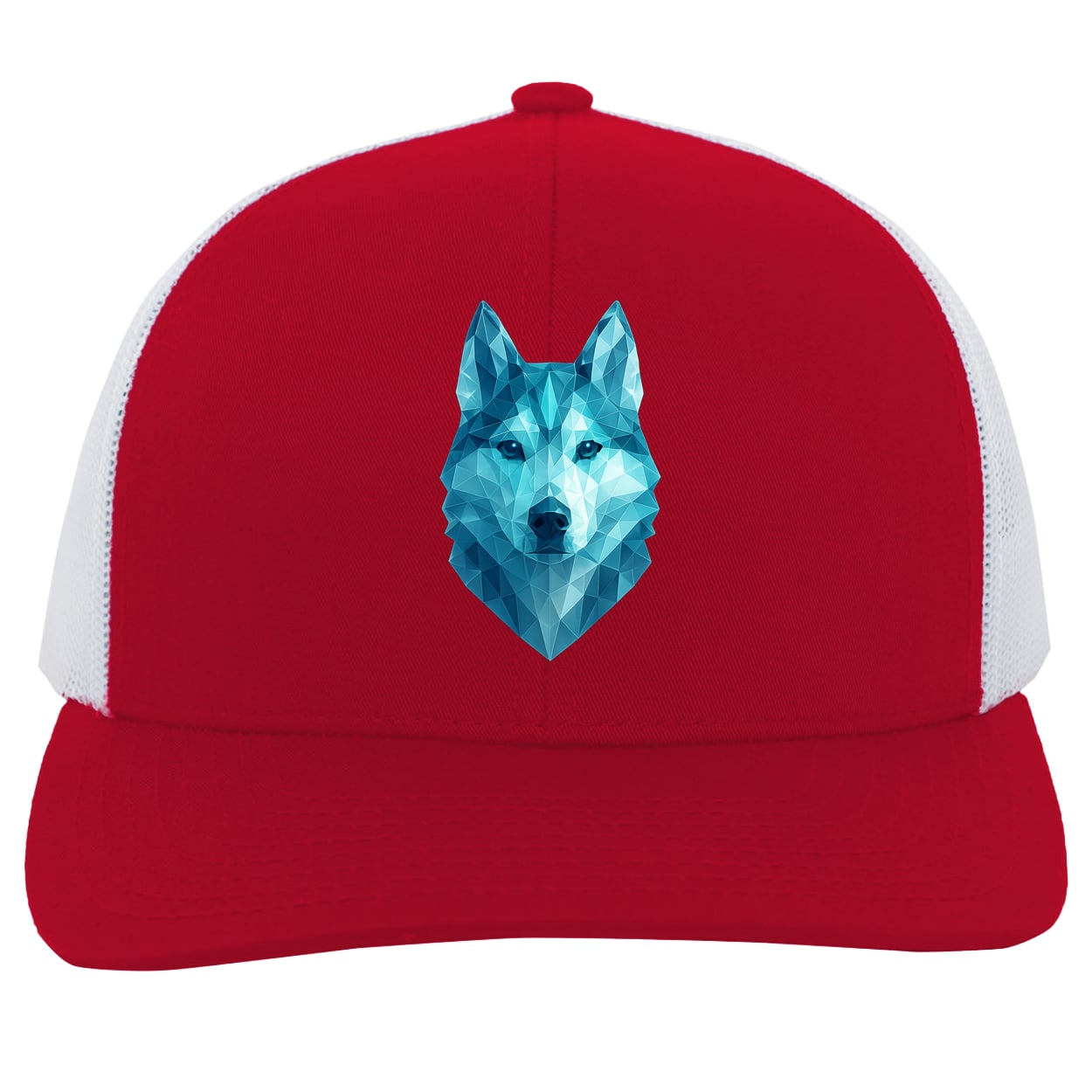 104C Trucker Snap Back - Red/White
