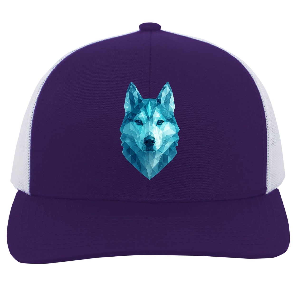 104C Trucker Snap Back - Purple/White