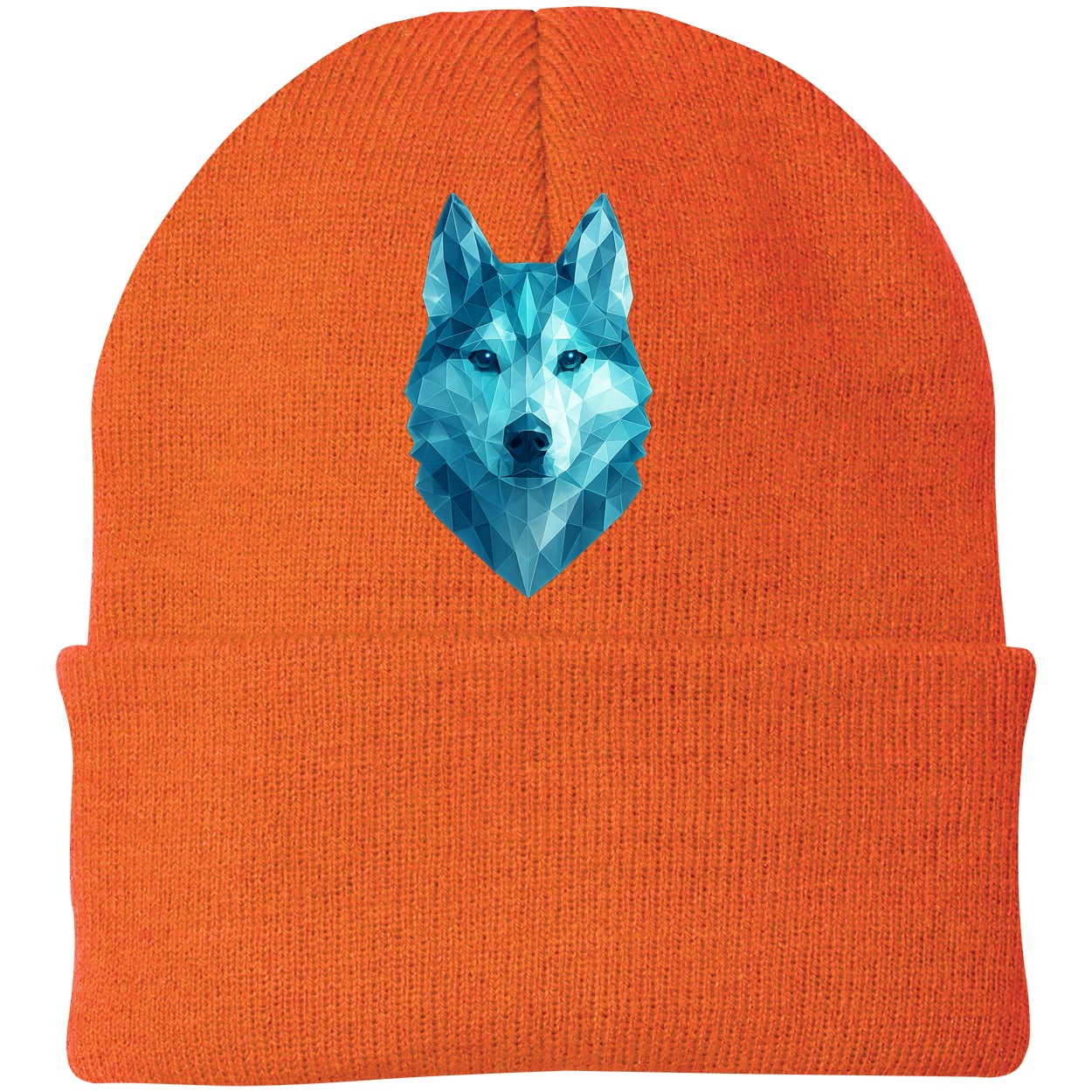 CP90 Port & Company Knit Beanie - Neon Orange