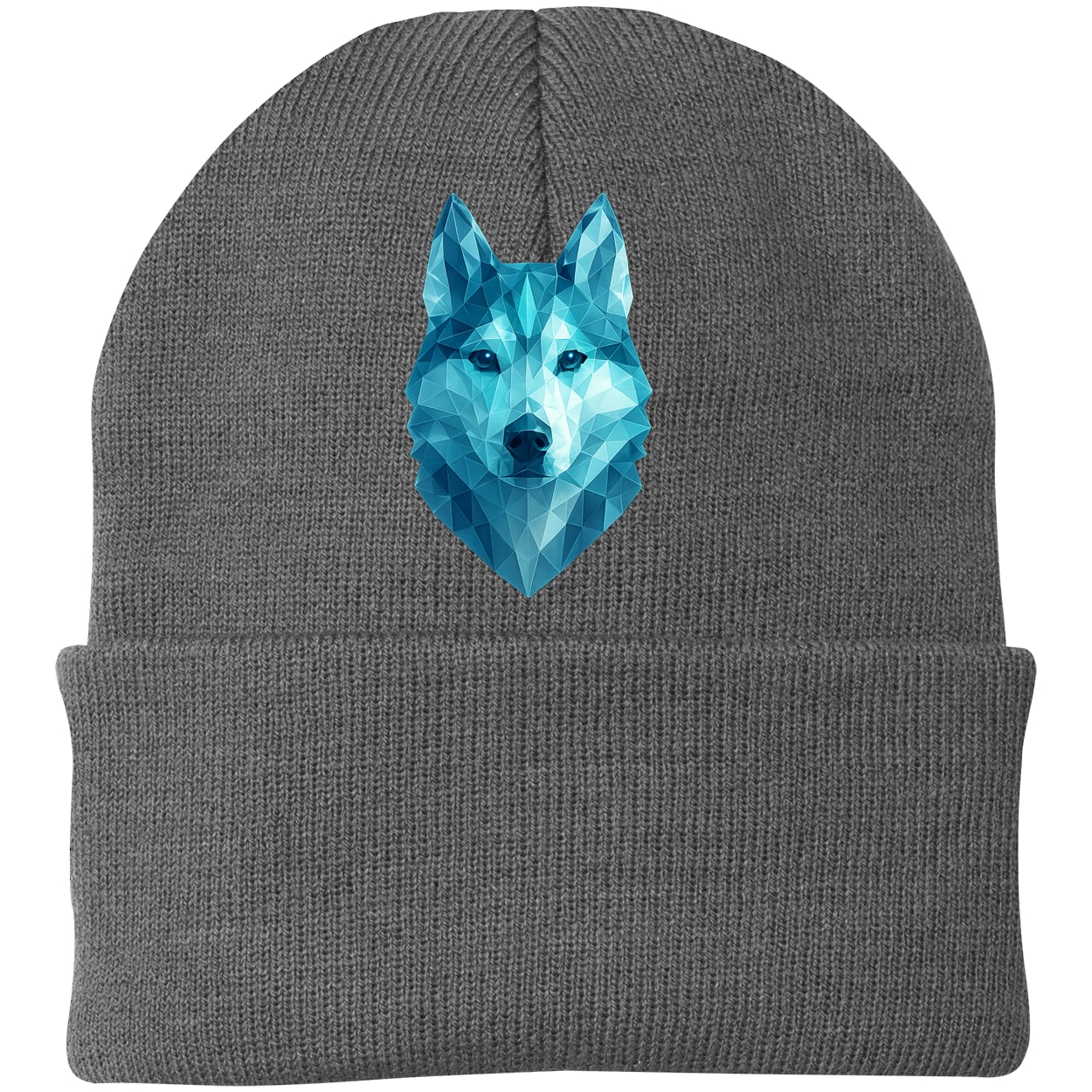 CP90 Port & Company Knit Beanie - Athletic Oxford