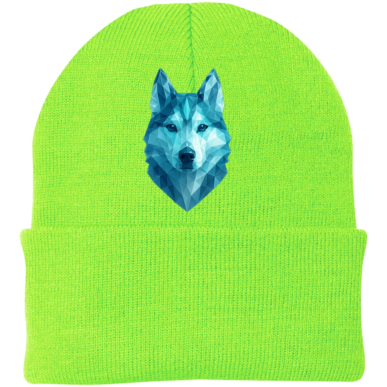 CP90 Port & Company Knit Beanie - Neon Green
