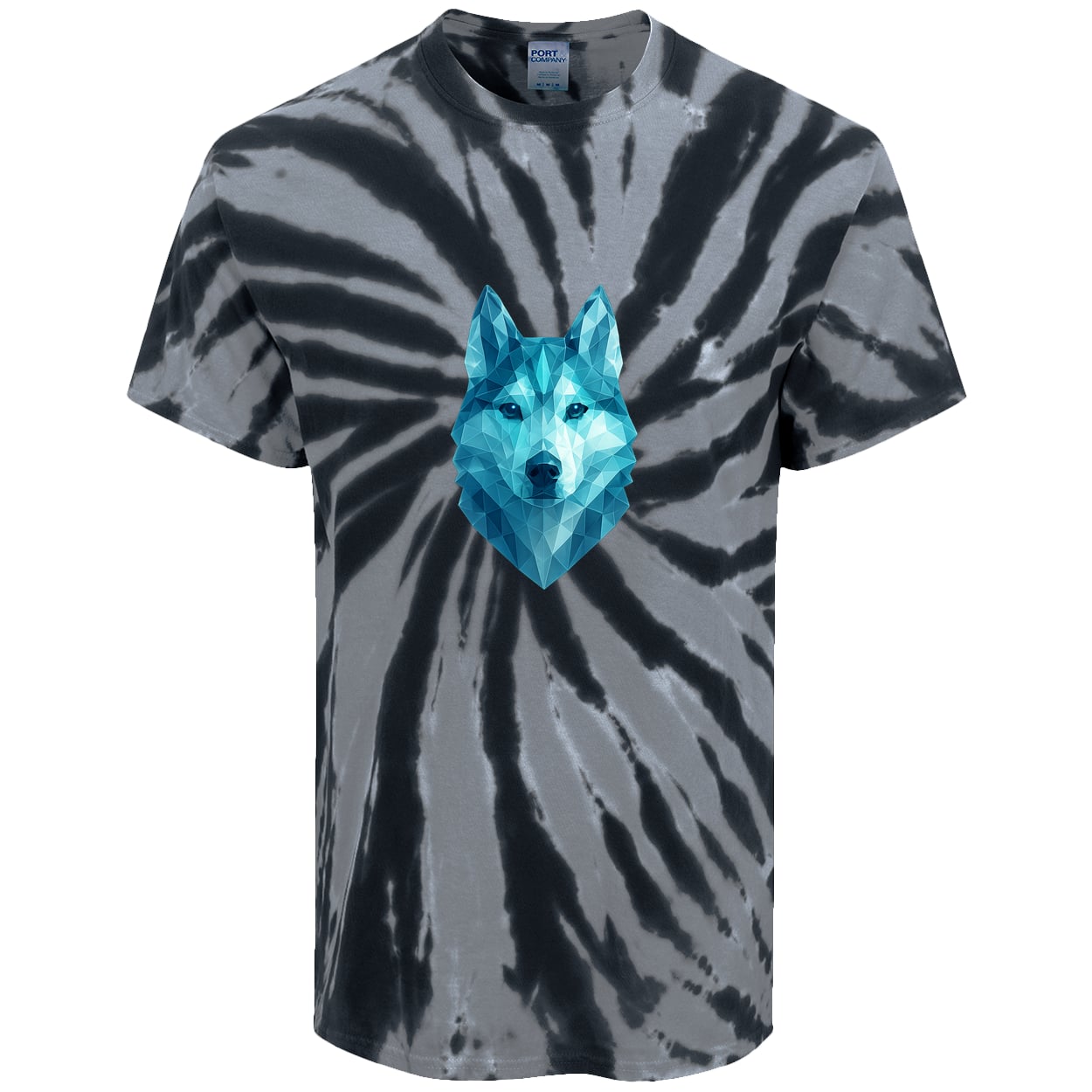 PC147 Port & Company Tie-Dye Tee - Black