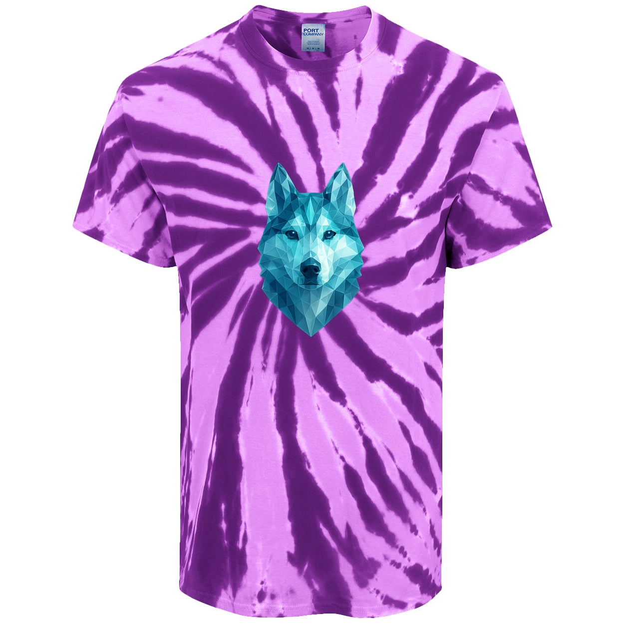 PC147 Port & Company Tie-Dye Tee - Purple