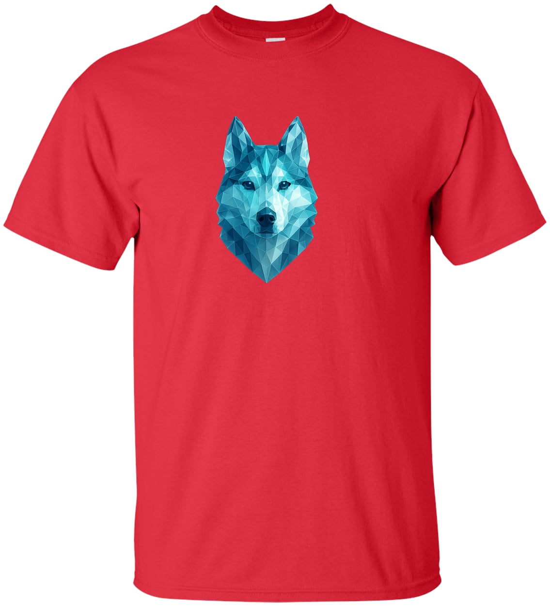 G200T Gildan Mens Tall Ultra Cotton Tee - Red