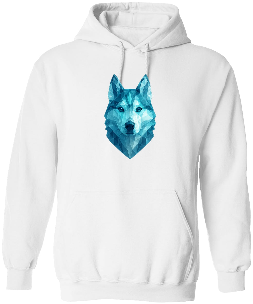 G185 Gildan Pullover Hoodie - White