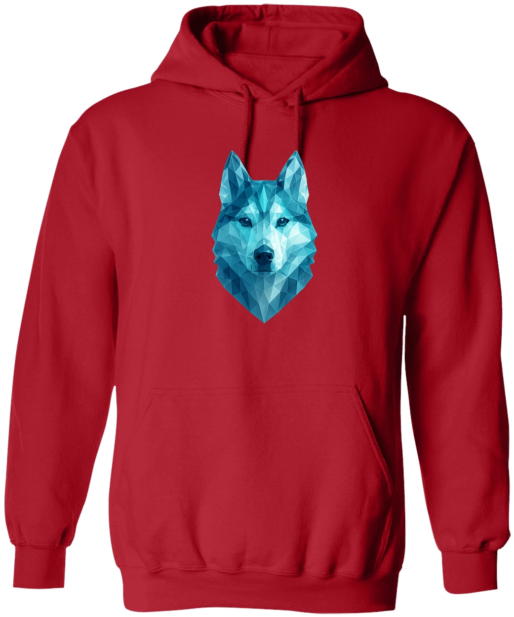 G185 Gildan Pullover Hoodie - Red