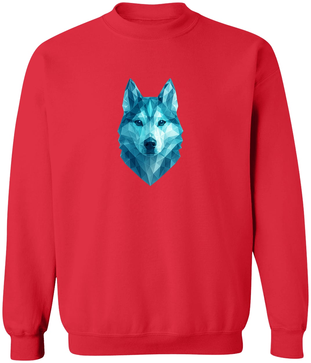 G180 Gildan Crewneck Pullover Sweatshirt - Red