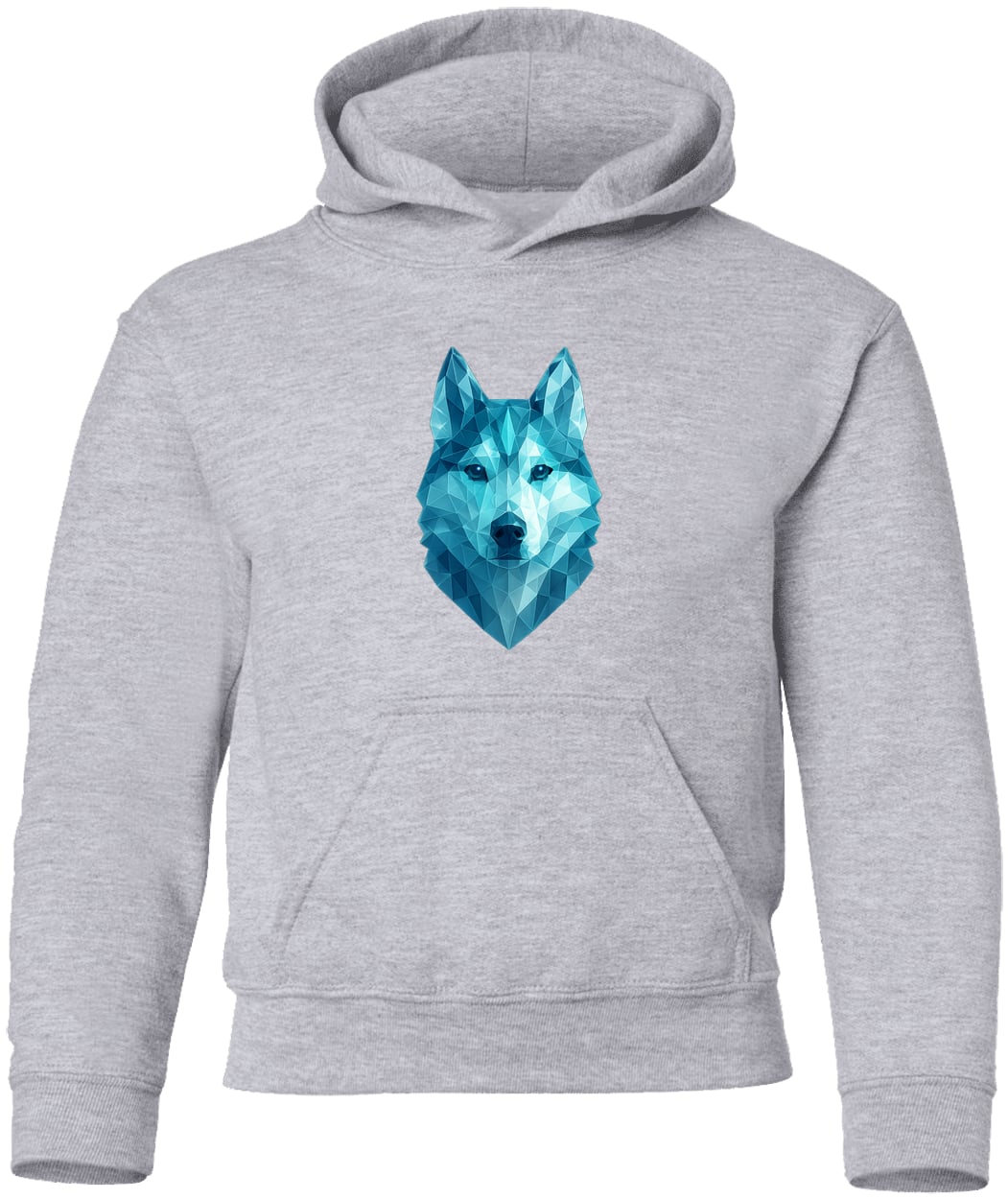 G185B Gildan Youth Pullover Hoodie - Sport Grey