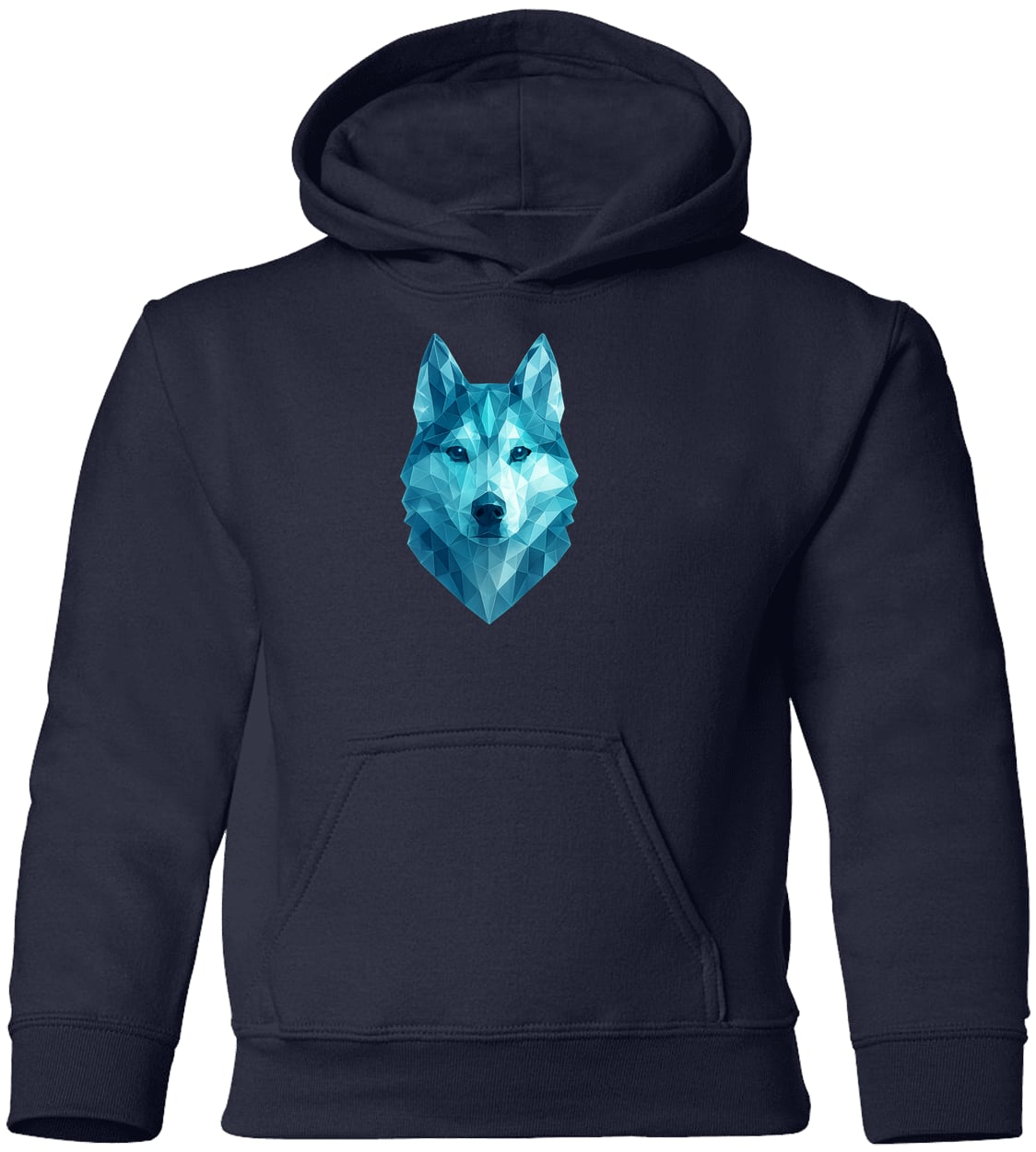 G185B Gildan Youth Pullover Hoodie - Navy