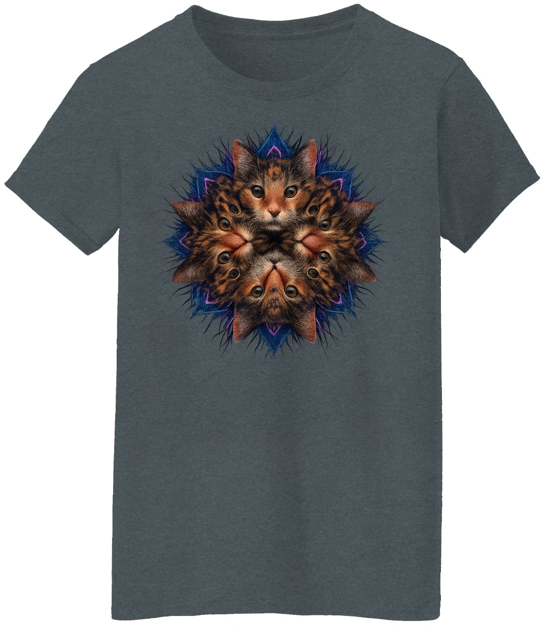 G500L Ladies' 5.3 oz. T-Shirt - Dark Heather