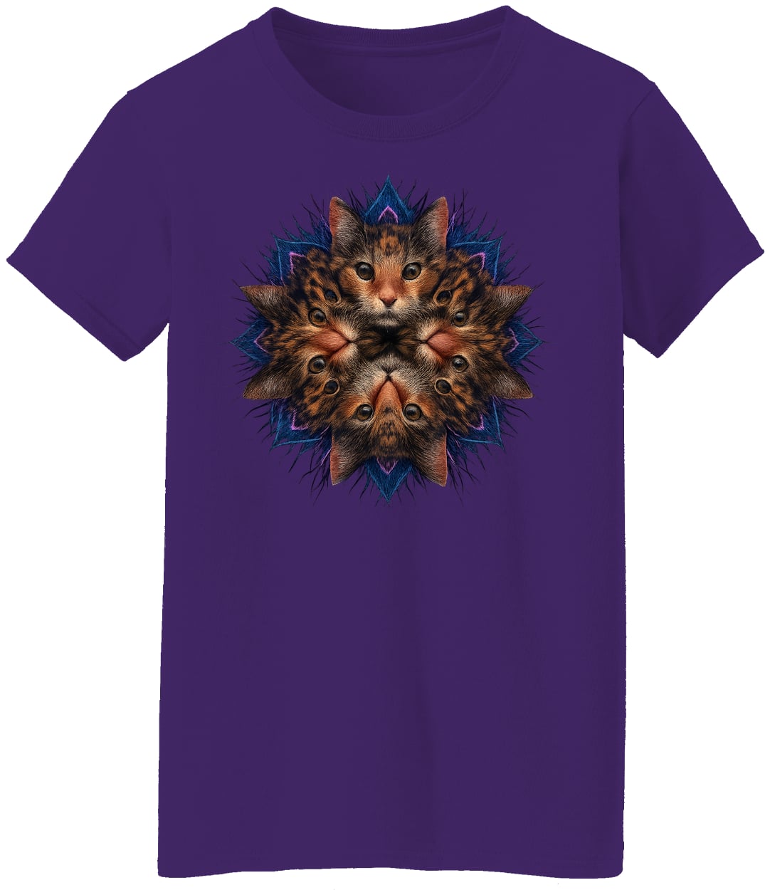 G500L Ladies' 5.3 oz. T-Shirt - Purple