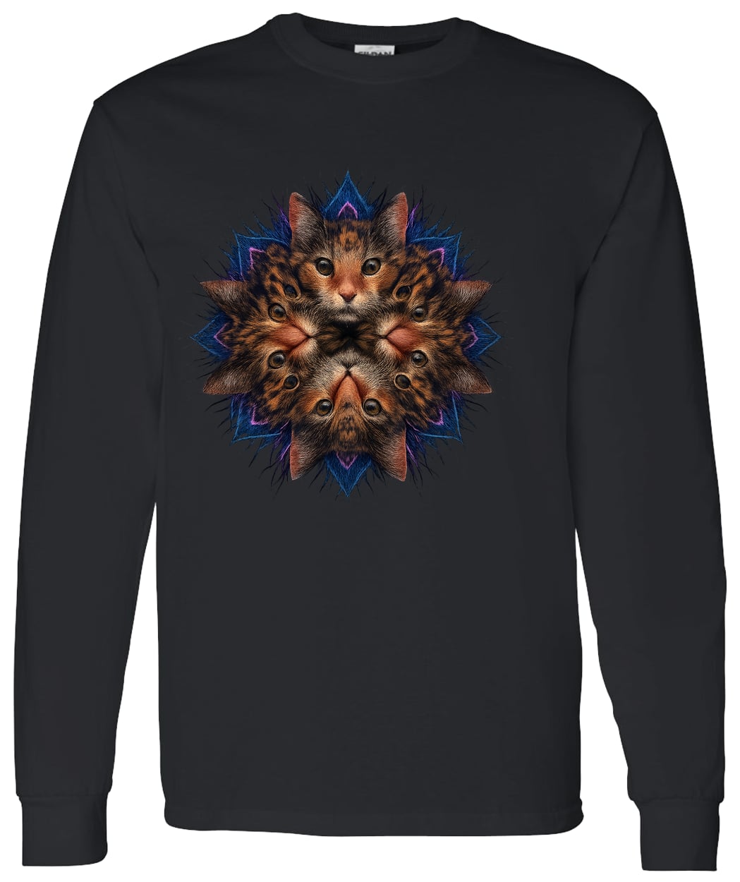 G540 LS T-Shirt 5.3 oz. - Black