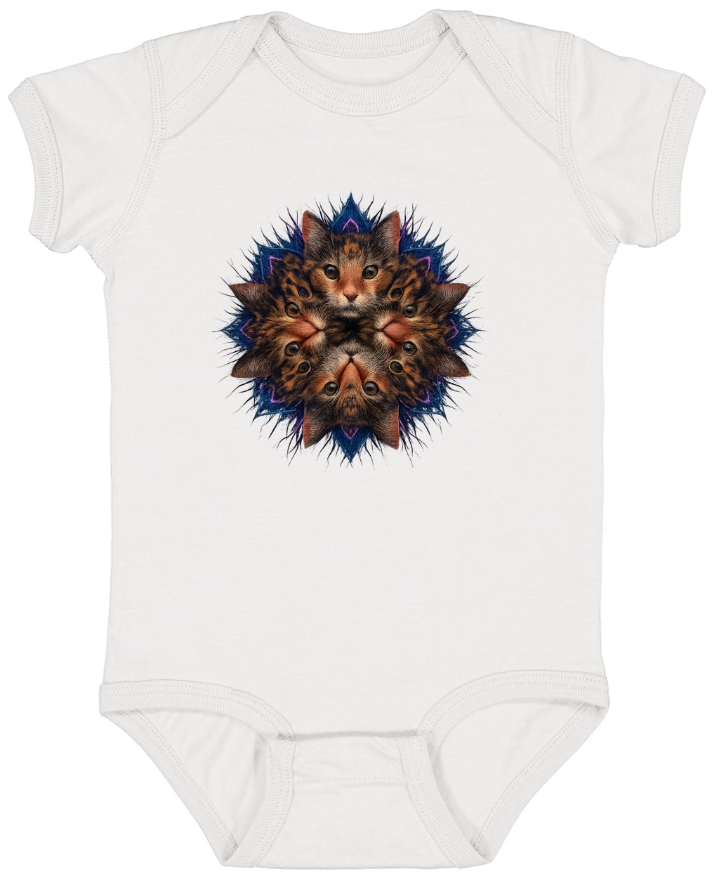 4424 Infant Fine Jersey Bodysuit - White