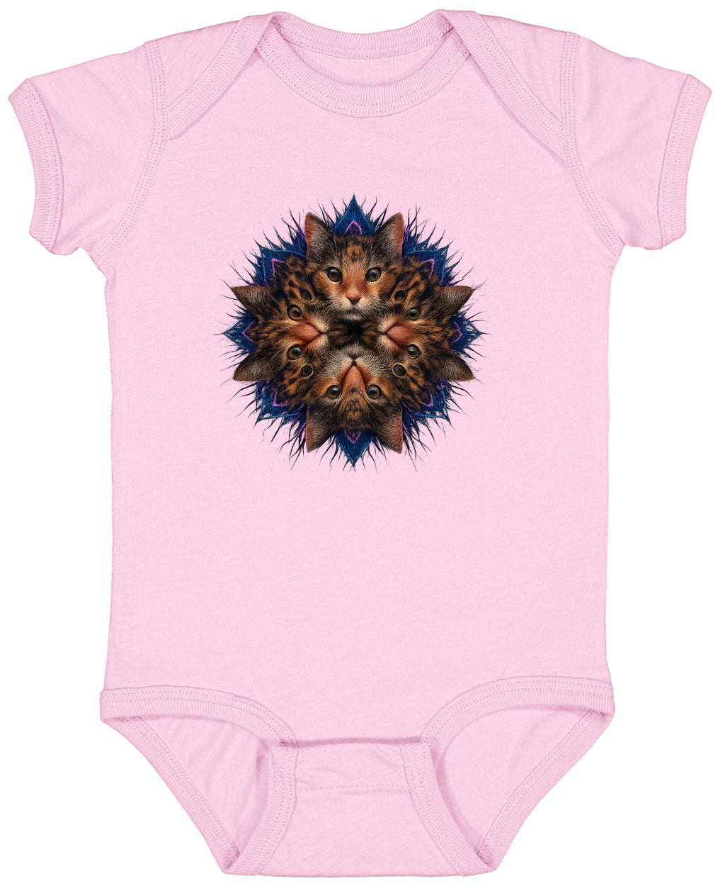 4424 Infant Fine Jersey Bodysuit - Pink