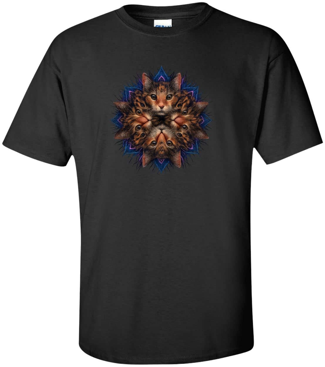 G200T Gildan Mens Tall Ultra Cotton Tee - Black
