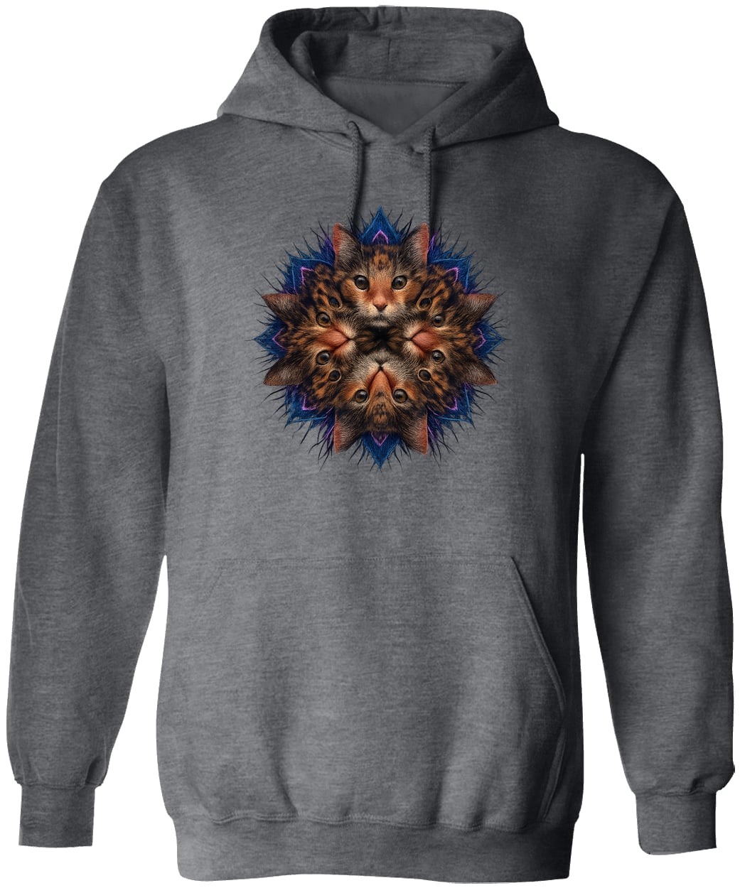 G185 Gildan Pullover Hoodie - Dark Heather
