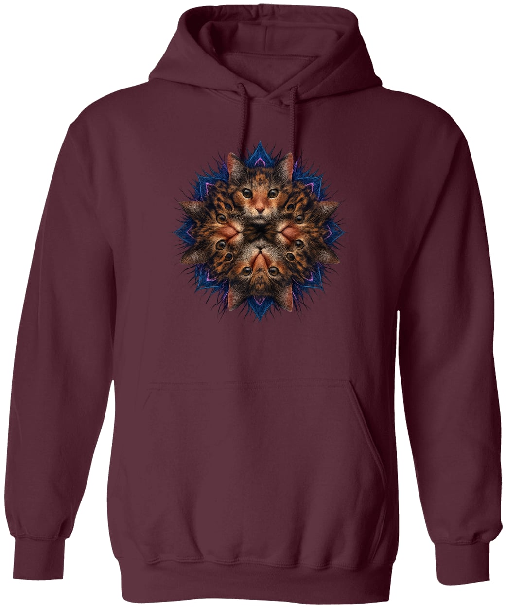 G185 Gildan Pullover Hoodie - Maroon