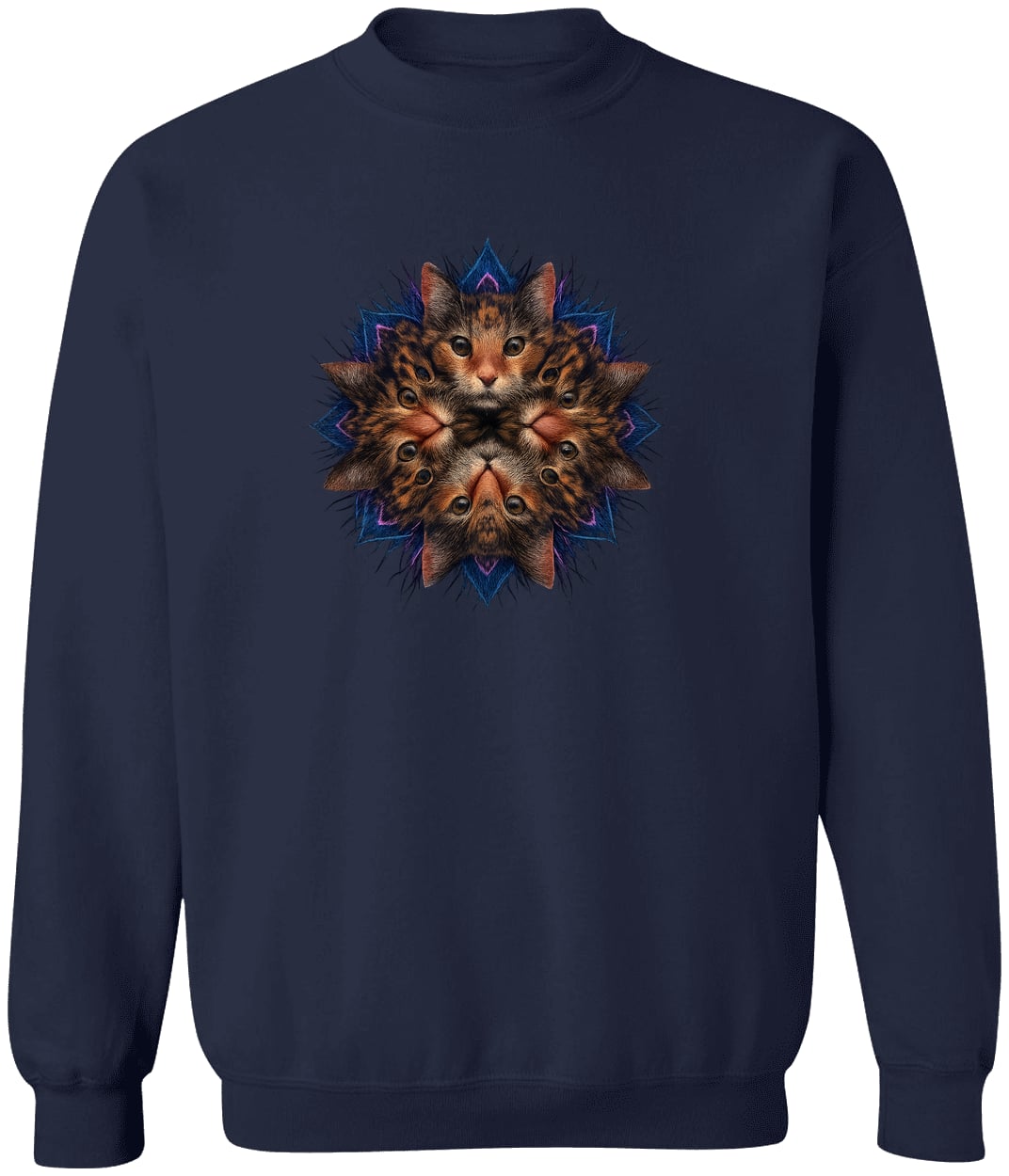 G180 Gildan Crewneck Pullover Sweatshirt - Navy