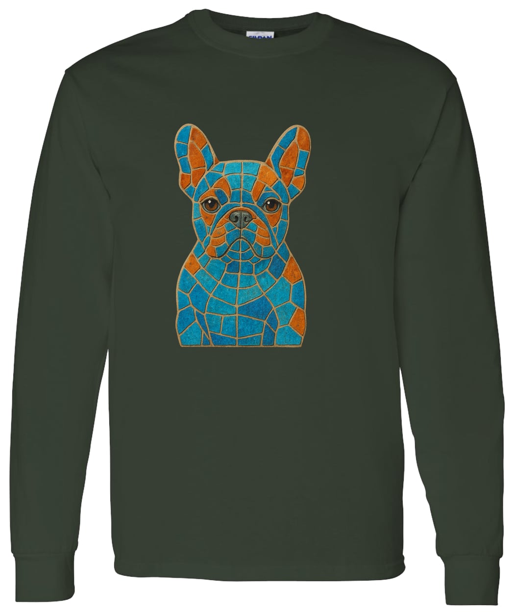 G540 LS T-Shirt 5.3 oz. - Forest Green