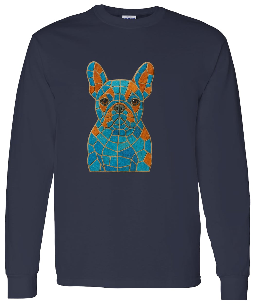 G540 LS T-Shirt 5.3 oz. - Navy