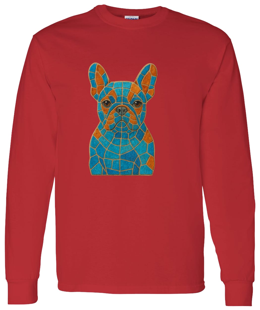 G540 LS T-Shirt 5.3 oz. - Red