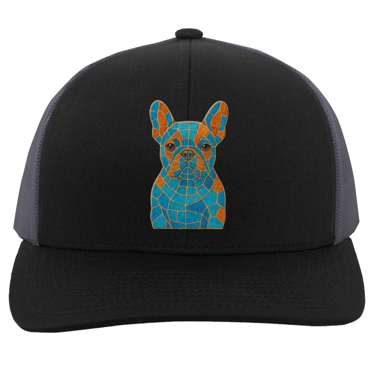 104C Trucker Snap Back - Black/Graphite