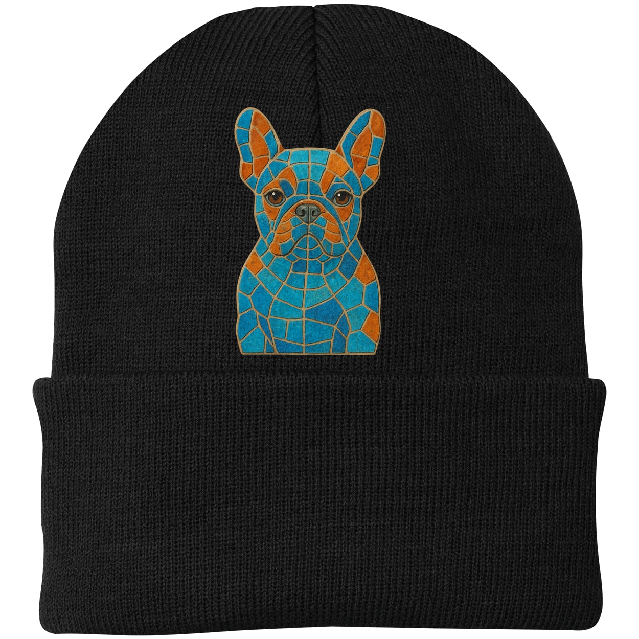 CP90 Port & Company Knit Beanie - Black