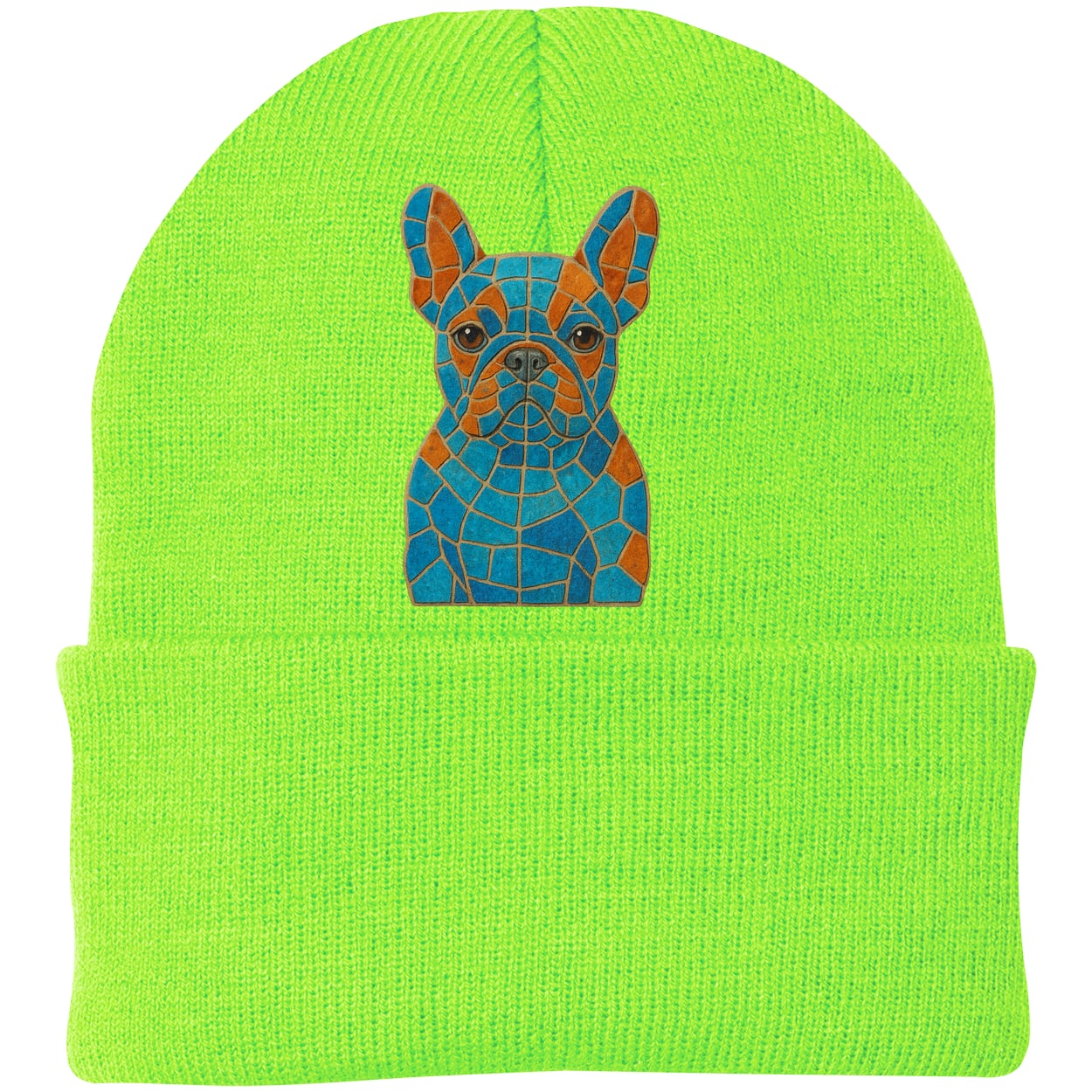 CP90 Port & Company Knit Beanie - Neon Green