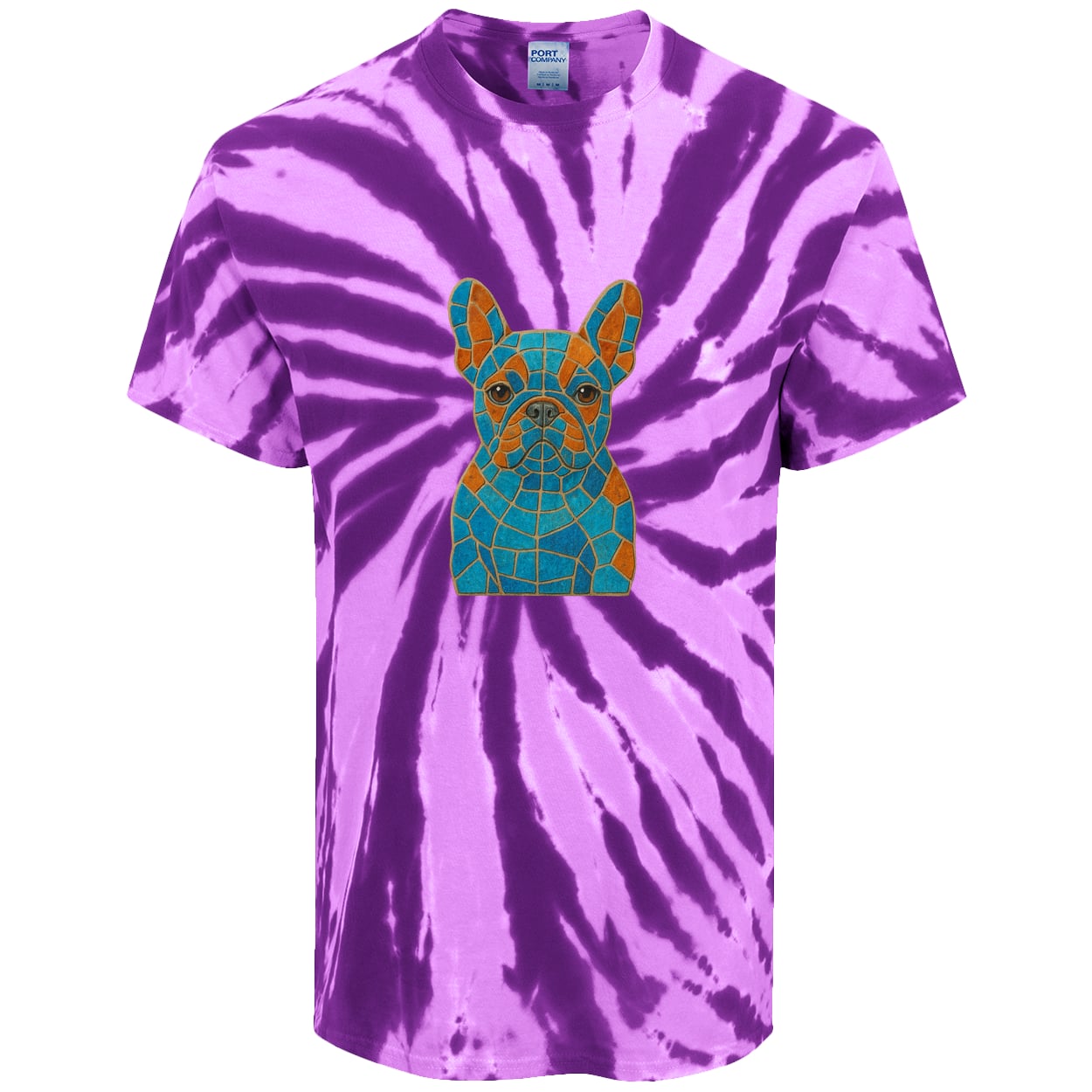 PC147 Port & Company Tie-Dye Tee - Purple