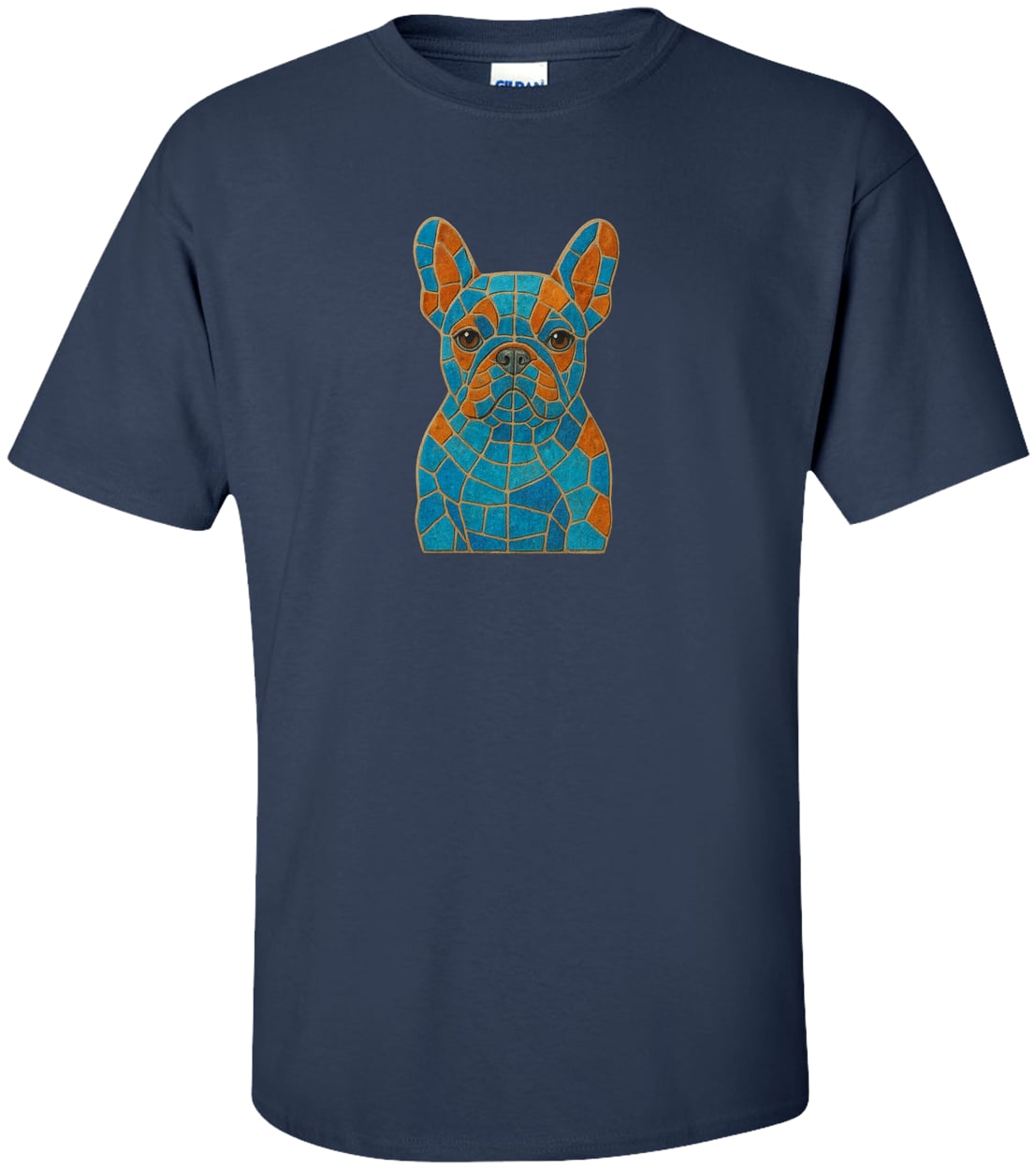 G200T Gildan Mens Tall Ultra Cotton Tee - Navy