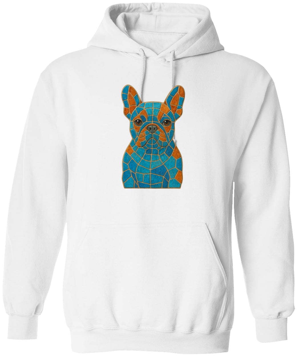 G185 Gildan Pullover Hoodie - White