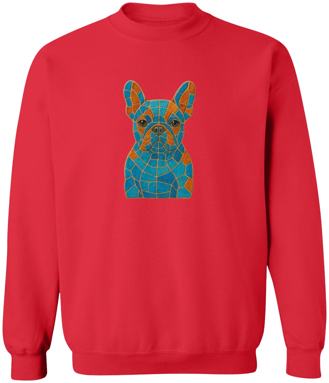 G180 Gildan Crewneck Pullover Sweatshirt - Red