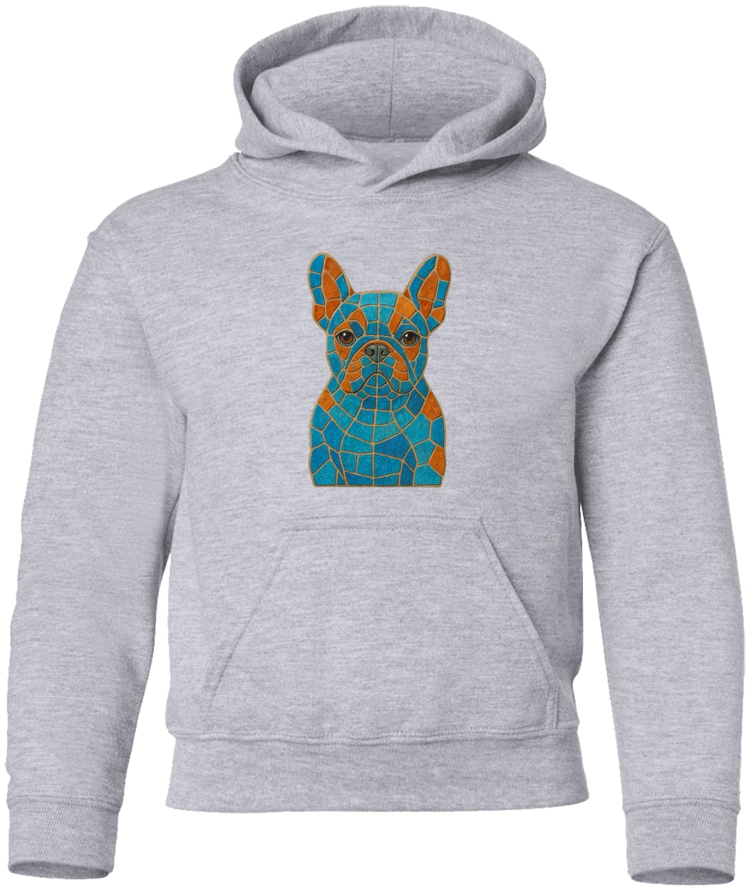 G185B Gildan Youth Pullover Hoodie - Sport Grey