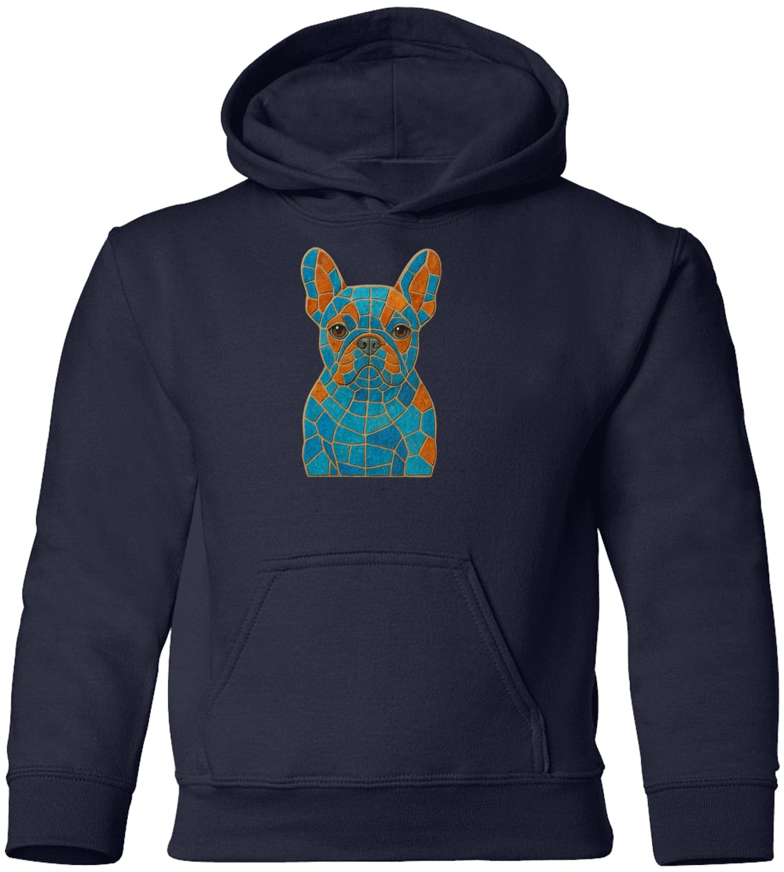 G185B Gildan Youth Pullover Hoodie - Navy