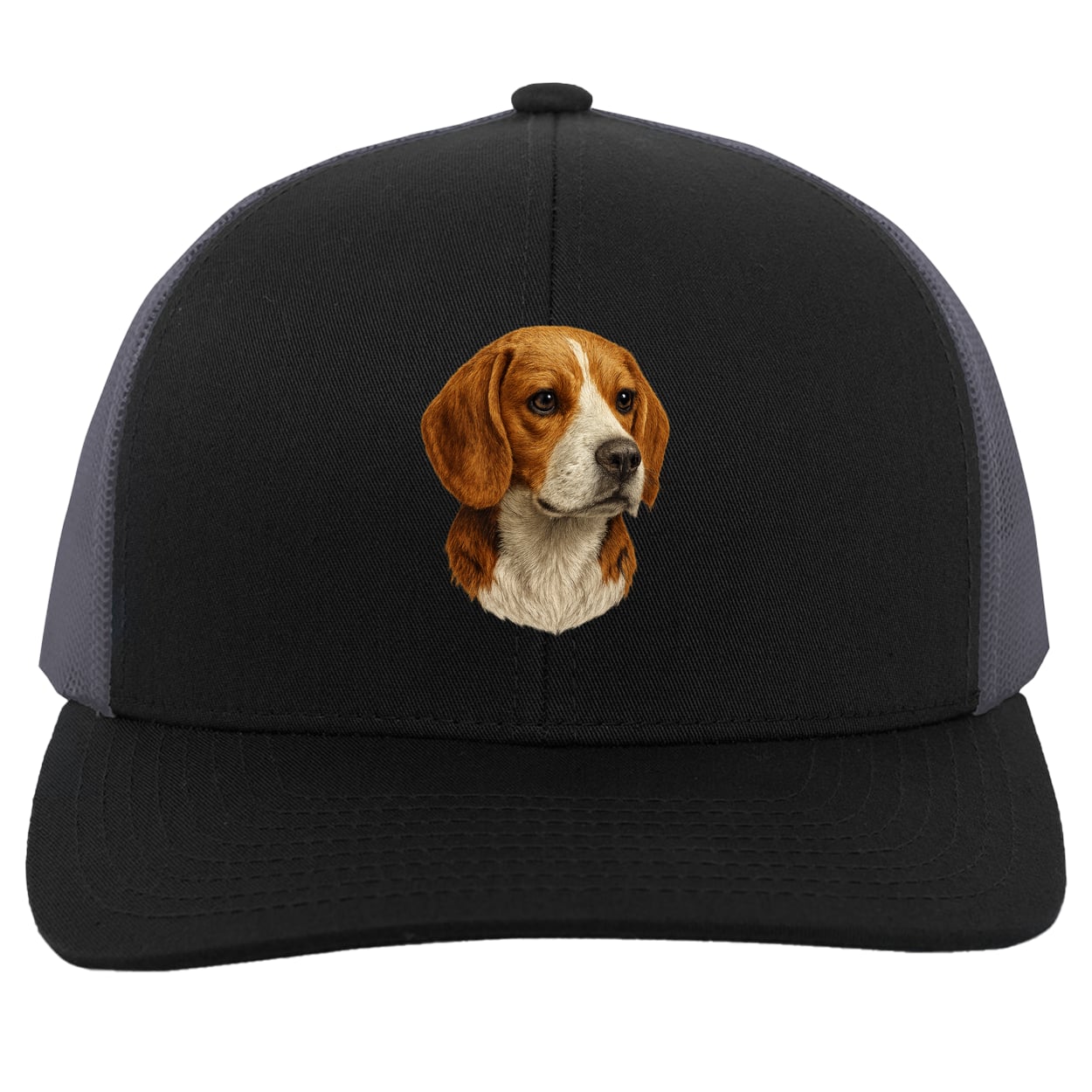 104C Trucker Snap Back - Black/Graphite