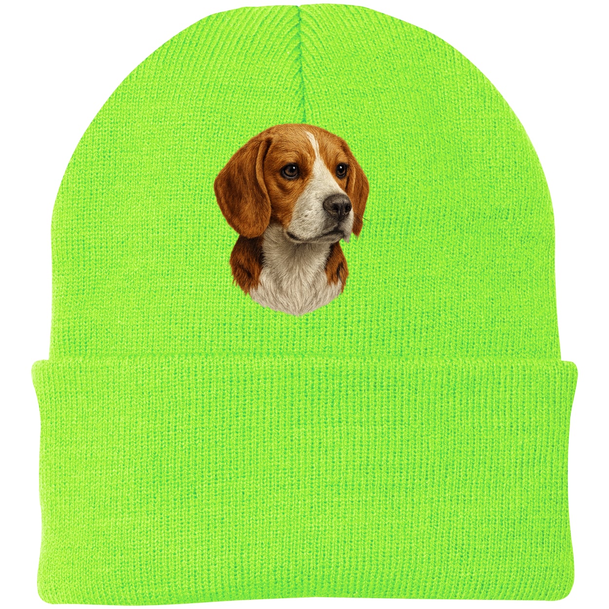 CP90 Port & Company Knit Beanie - Neon Green
