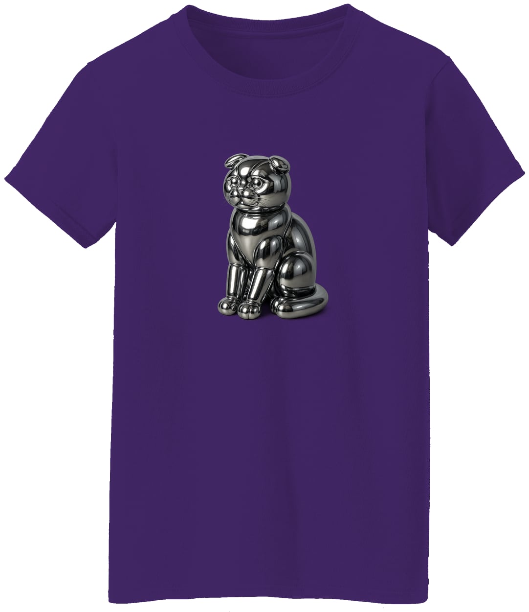 G500L Ladies' 5.3 oz. T-Shirt - Purple