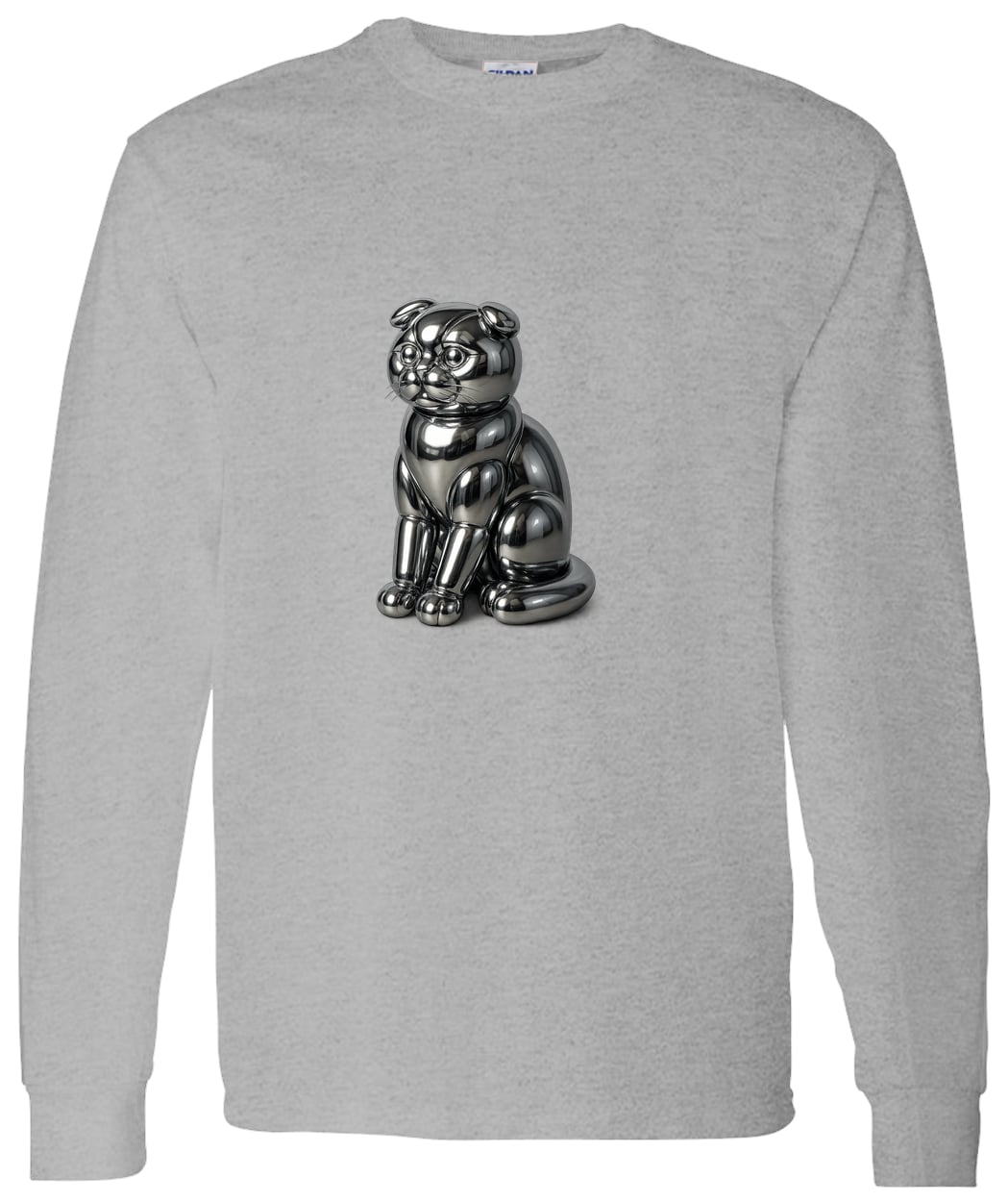 G540 LS T-Shirt 5.3 oz. - Sport Grey