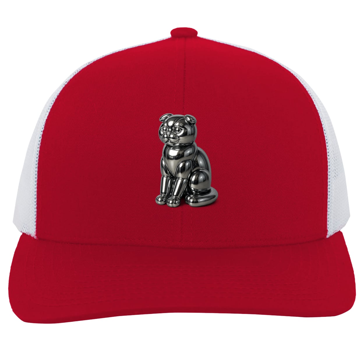 104C Trucker Snap Back - Red/White