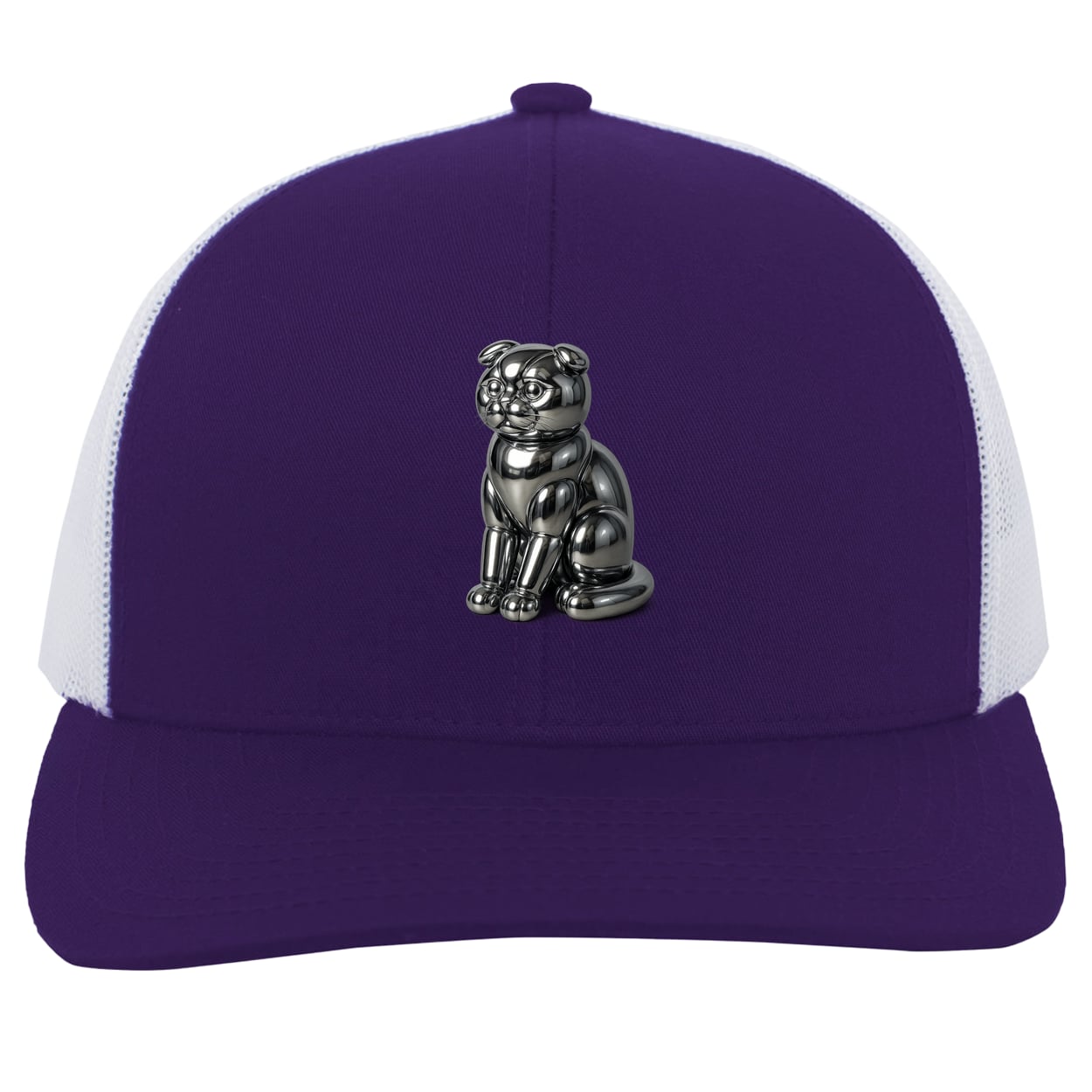 104C Trucker Snap Back - Purple/White