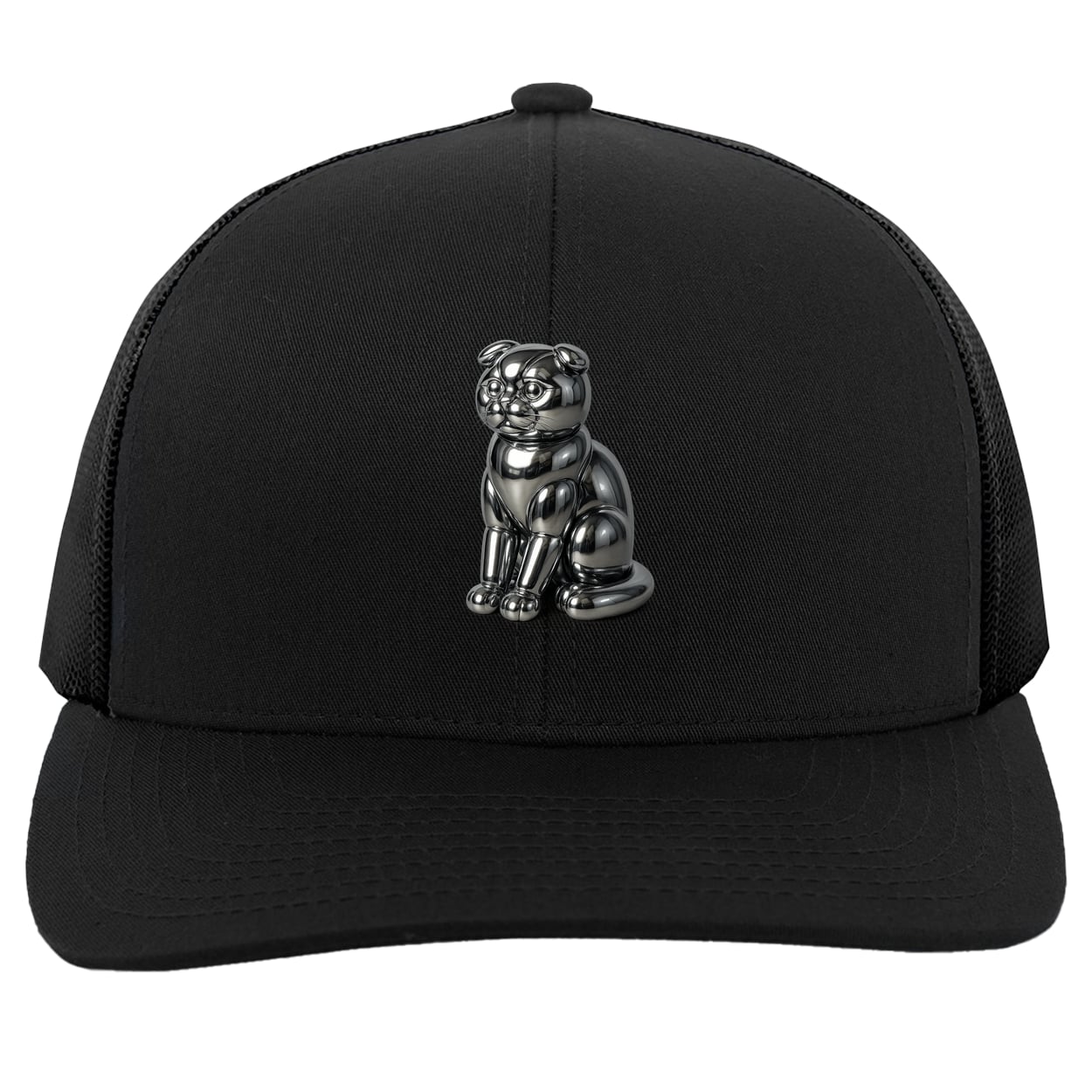 104C Trucker Snap Back - Black