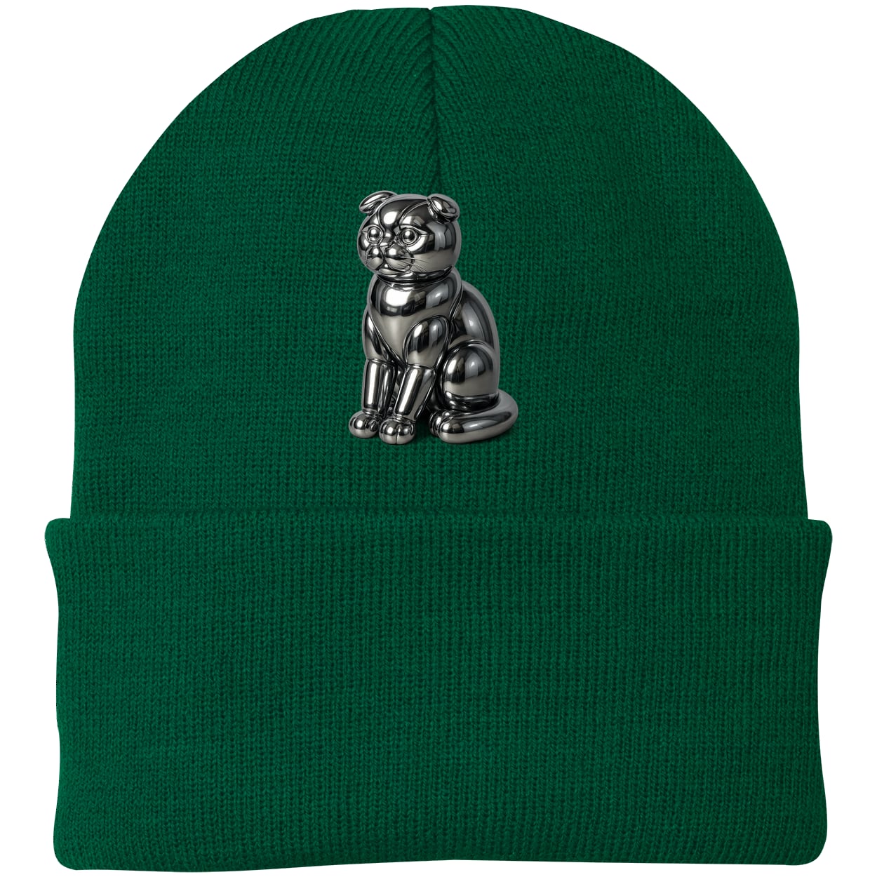 CP90 Port & Company Knit Beanie - Athletic Green