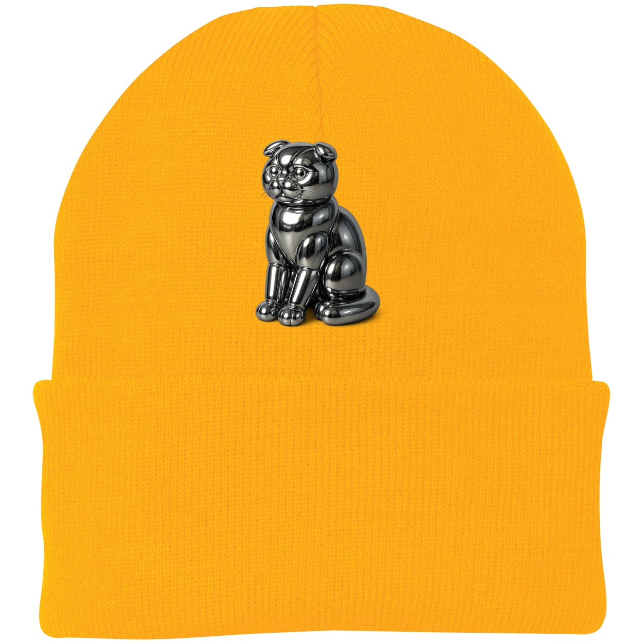 CP90 Port & Company Knit Beanie - Athletic Gold