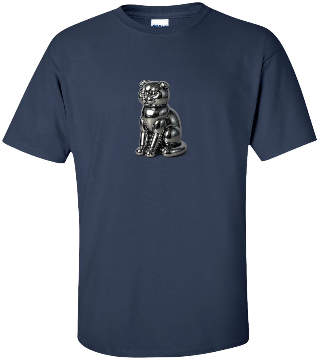 G200T Gildan Mens Tall Ultra Cotton Tee - Navy