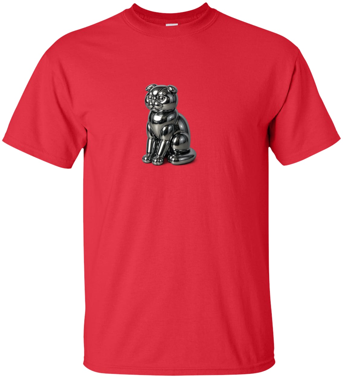 G200T Gildan Mens Tall Ultra Cotton Tee - Red