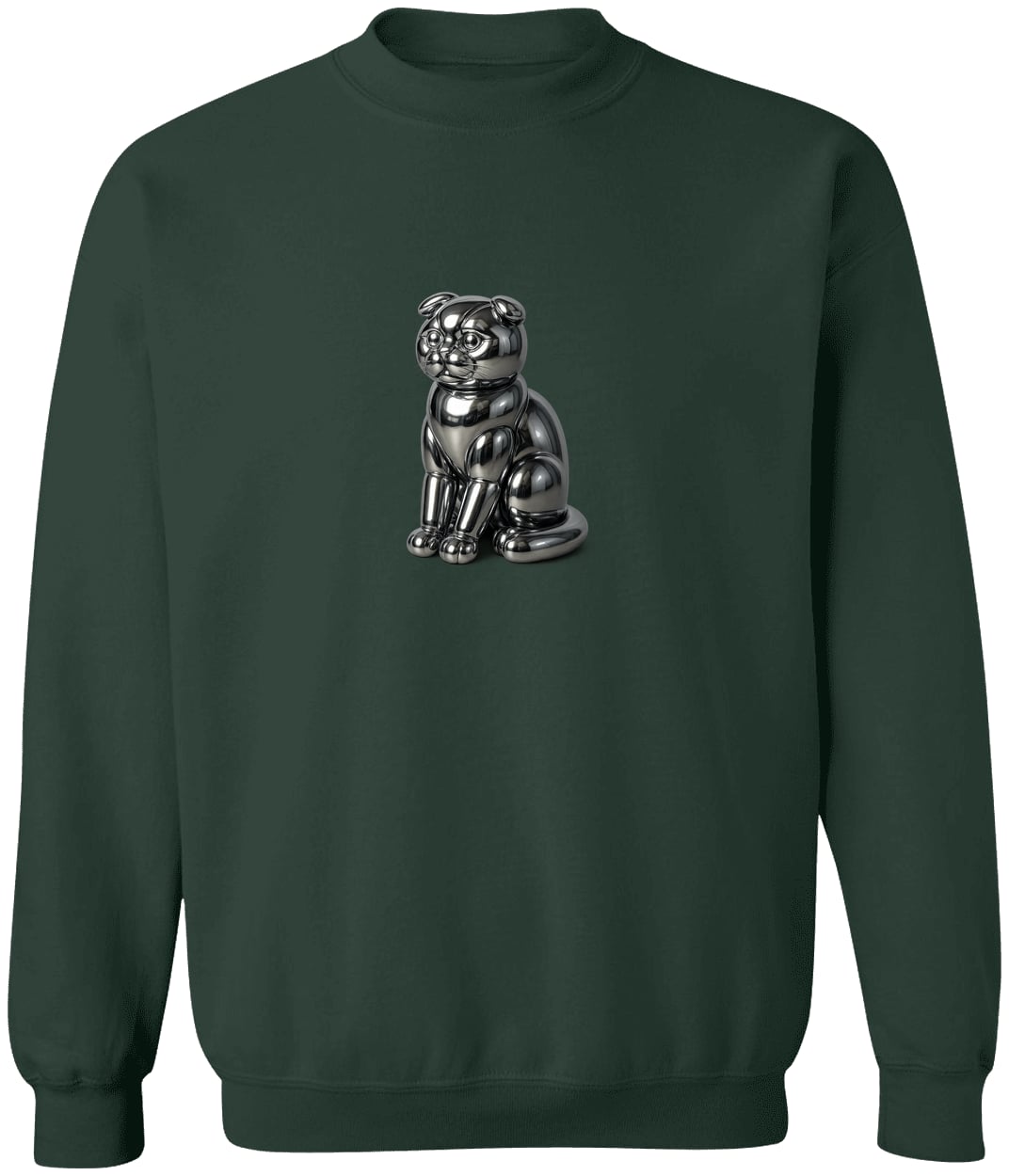 G180 Gildan Crewneck Pullover Sweatshirt - Forest Green