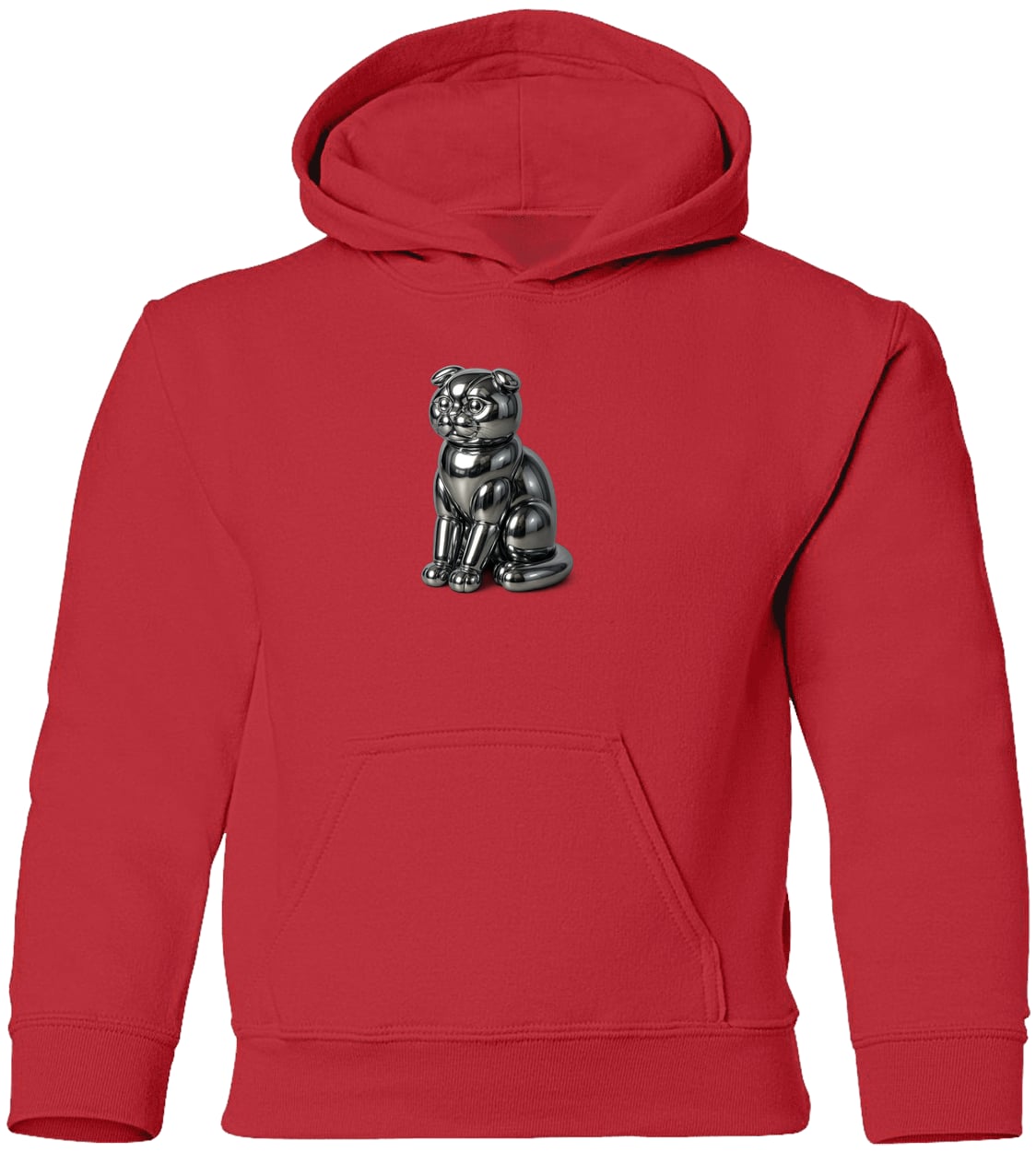 G185B Gildan Youth Pullover Hoodie - Red
