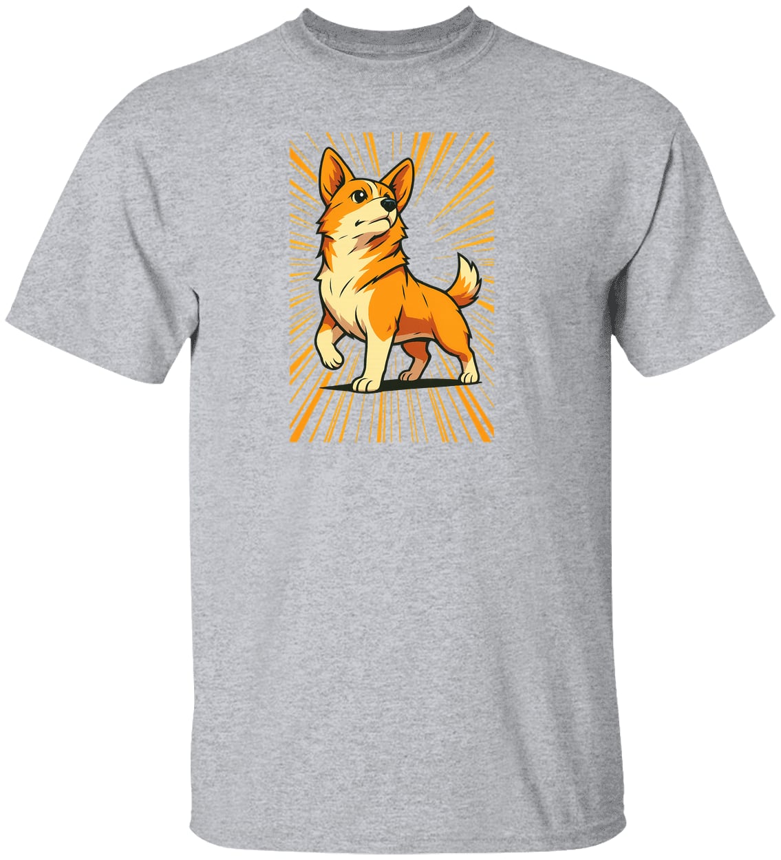 G500 Gildan 5.3 oz. T-Shirt - Sport Grey
