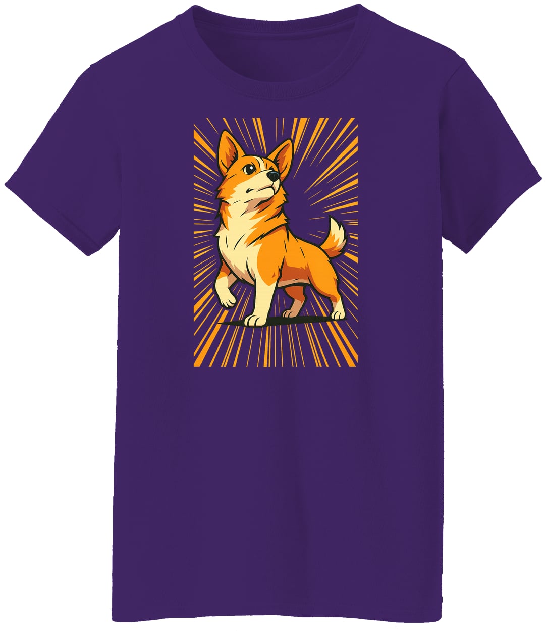 G500L Ladies' 5.3 oz. T-Shirt - Purple